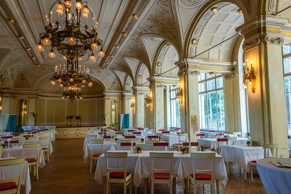 Vista Interior Famoso Grand Hotel Suedbahnhotel Foi Inaugurado 1882 Depois — Fotografia de Stock