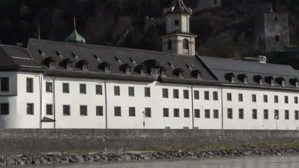 Historyczne Miasto Rattenberg Austrii Tyrol — Wideo stockowe