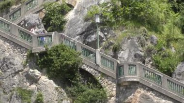 Graz, Schlossberg Tepesi Merdivenleri ve Avusturya Uhrturm Saat Kulesi