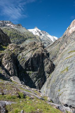 Grossglockner zirvesi ve Avusturya Hohe Tauren Milli Parkı