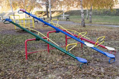 Parkta sonbaharında Bahçesi 