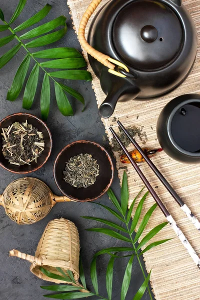 Азіатські чаї концепції — стокове фото