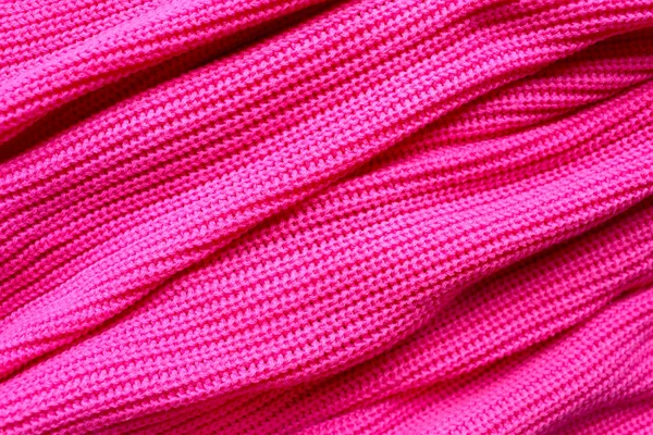 Texturas de plástico rosa com espaço para texto ou imagem. Tendências de cor rosa plástico quente 2019 . — Fotografia de Stock