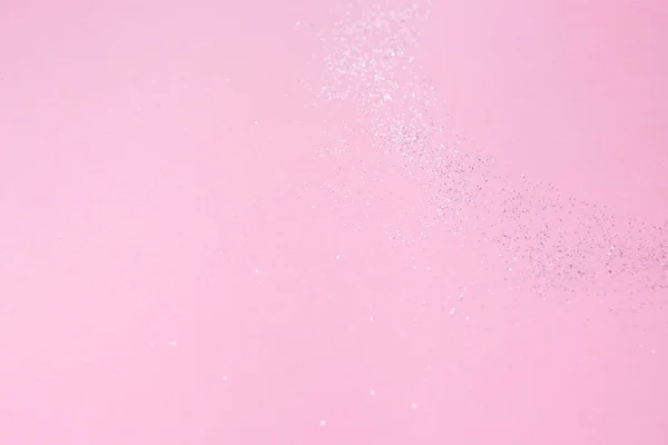추상 배경입니다. 핑크 파스텔 축제 배경 반짝임. — 스톡 사진