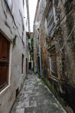 Stone Town, Zanzibar sokaklarında bina