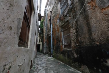 Stone Town, Zanzibar sokaklarında bina