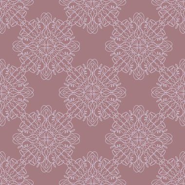 Basit çiçek Dikişsiz desen arka plan.