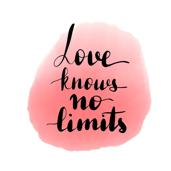 El amor no conoce límites. Cartas — Archivo Imágenes Vectoriales