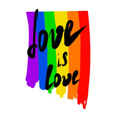 Eşcinsel gurur Lgbt bayrak. Vektör