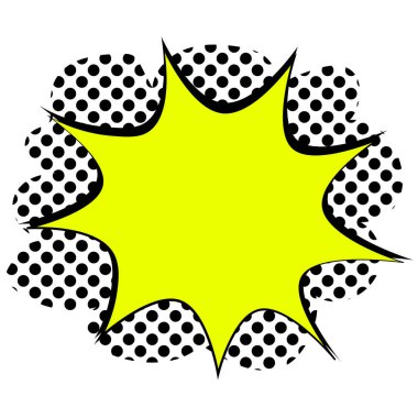 Pop Vinage konuşma balonu