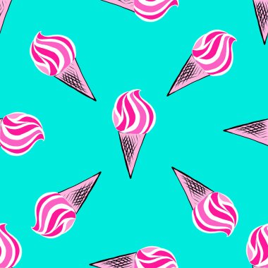 Dondurmayla kusursuz desen.