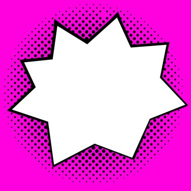 Pop Vinage konuşma balonu