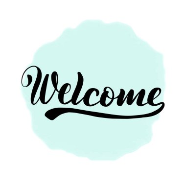 İlham verici el yazısı fırça yazı yazıt