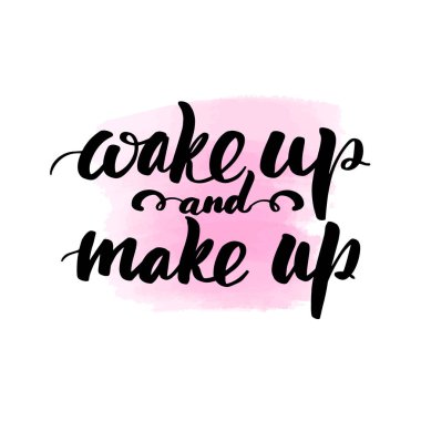 İlham verici el yazısı fırça yazı yazıt