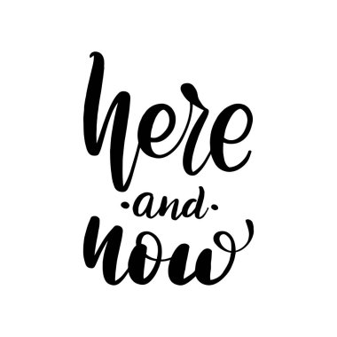 Burada ve şimdi tebrik yazı