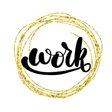 İlham verici yazı yazıt iş. Hat üzerinde