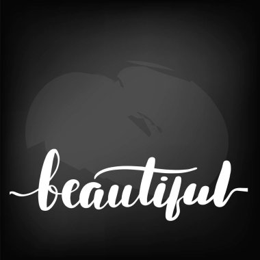 Kara tahta blackboard yazı güzel. El yazısı