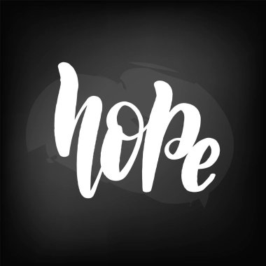 Blackboard yazı umut