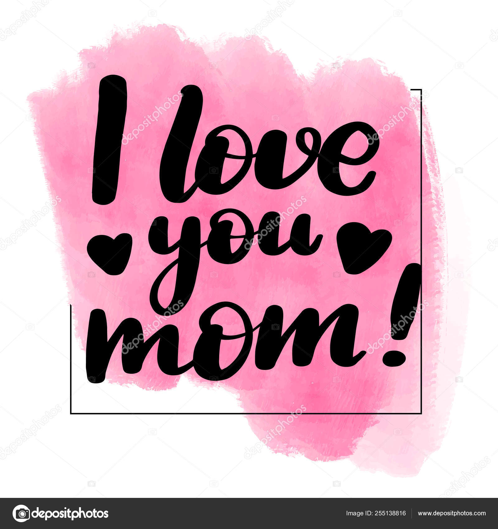 I Love You Mom Vector Image By C Selentaori Vector Stock