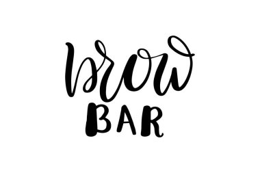 fırça yazı kaş çubuğu