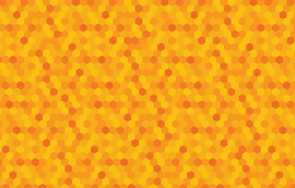Honeycomb Textur Bakgrund Honung Mönster — Stock vektor