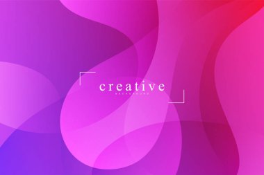 Akışkan açılış sayfası, pembe arka plan. Sıvı, sıvı, dalgalı, degrade, akan, dinamik şekil arka plan. Modaya uygun ve modern arka plan renkleri. Yaratıcı banner tasarım şablonu.