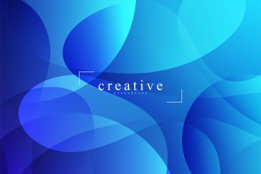 Akışkan açılış sayfası, mavi arka plan. Sıvı, sıvı, dalgalı, degrade, akan, dinamik şekil arka plan. Modaya uygun ve modern arka plan renkleri. Yaratıcı banner tasarım şablonu.