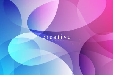 Akışkan açılış sayfası, mavi ve pembe arka plan. Sıvı, sıvı, dalgalı, degrade, akan, dinamik şekil arka plan. Modaya uygun ve modern arka plan renkleri. Yaratıcı banner tasarım şablonu.