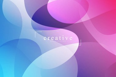 Akışkan açılış sayfası, mavi ve pembe arka plan. Sıvı, sıvı, dalgalı, degrade, akan, dinamik şekil arka plan. Modaya uygun ve modern arka plan renkleri. Yaratıcı banner tasarım şablonu.