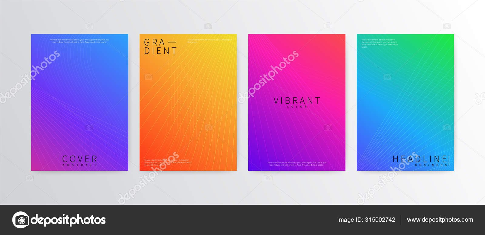 Book Covers Vector Colorful Background Stock Vector Image by