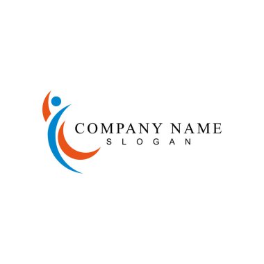 Şirket adı vektör illüstrasyon arka planı