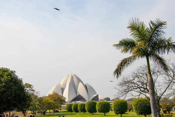 Yeni Delhi, Hindistan, bulunan Lotus tapınak ibadet Bahai evi