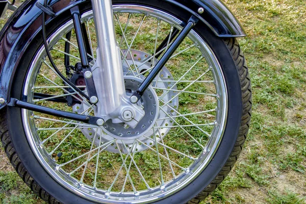 Fahrrad Scheibenbremse vorne — Stockfoto