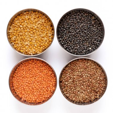 Nohut (Channa)/kırmızı lentil (Masoor Dal)/bölünmüş nohut (SP