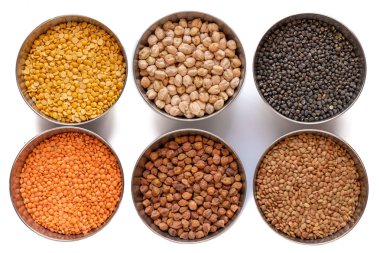 Nohut (Channa)/kırmızı lentil (Masoor Dal)/bölünmüş nohut (SP