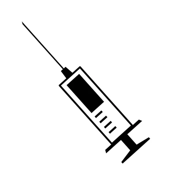 Sprutan line ikonen platt vektorillustration isolerade på vit — Stock vektor