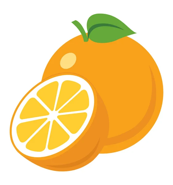 Icono naranja ilustración vectorial eps10 aislado sobre fondo blanco — Vector de stock