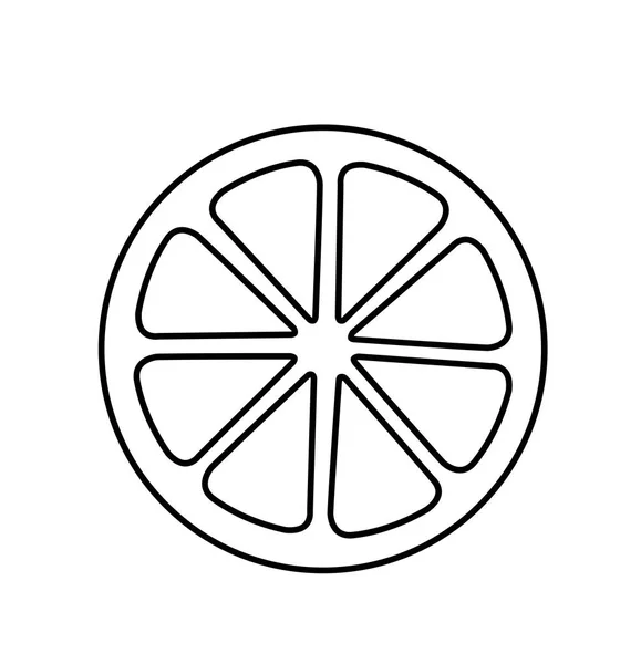 Помаранчевий іконка Вектор ізольовано на білому тлі — стоковий вектор