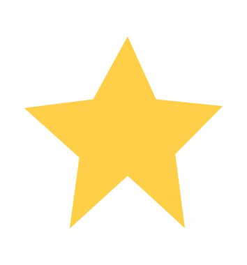 Yıldız simgesi parlak eleman vektör üzerinde beyaz izole 