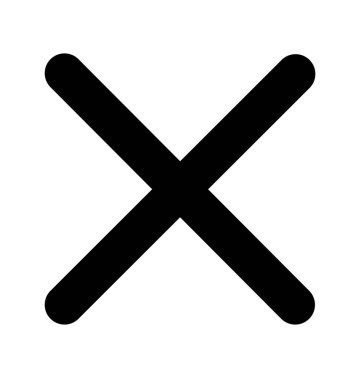 Simgesi hiçbir simge vektör çizim