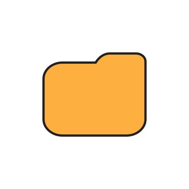 Alışveriş arabası simgesi çizgisi çizimi izole edildi