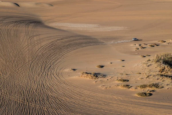 Замечательное Приключение Safari Путешествие 4X4 Автомобилей Пустыне Сива Египет — стоковое фото