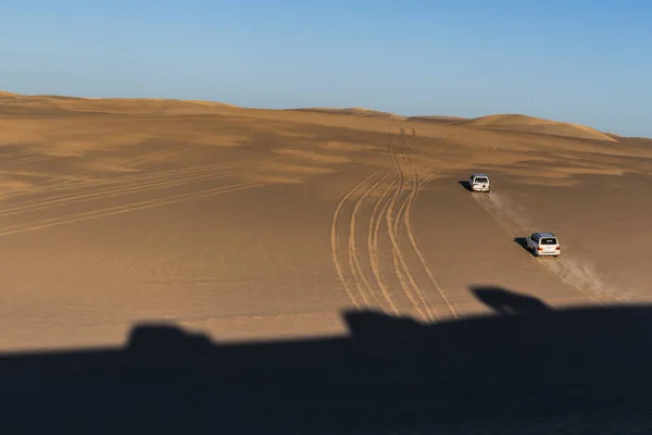 Underbara Äventyr Safari Resa Bilar Siwa Öknen Egypten — Stockfoto