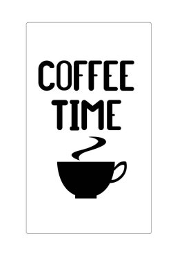 Tasarım öğeleri Cafe dekorasyon için yazı el yazısı .