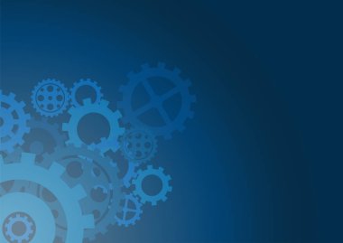 renk arka plan üzerinde mekanizma parçaları.