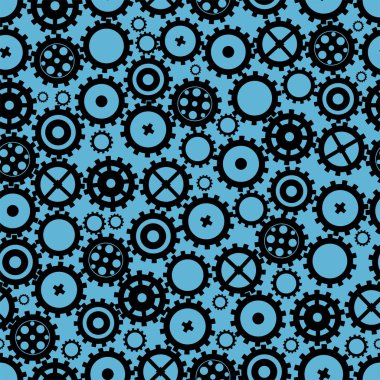 kesintisiz renkli arka plan üzerinde farklı vites