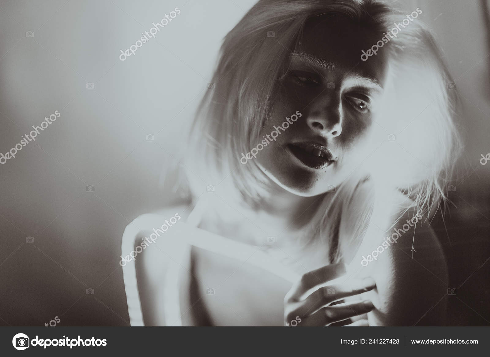 Portrait Girl Strip Light Led Tape Dark Color Background Stock Photo Image By C Ruslan117 Portrait Girl Strip Light Led Tape Dark Color Background Stock Photo Image By C Ruslan117
