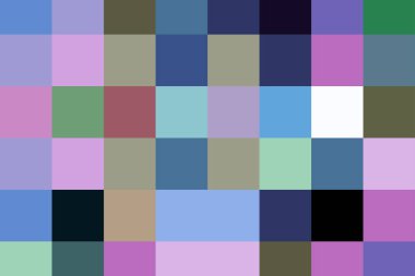 Fraktal resmini: geometrik desen renkli dikdörtgenler