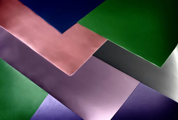 Kalın Üst Üste Gelen Satırları Farklı Renklerde Geometrik Tarzı Soyut — Stok fotoğraf