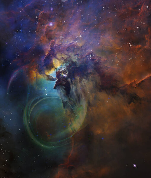 Star galaxies in the universe.